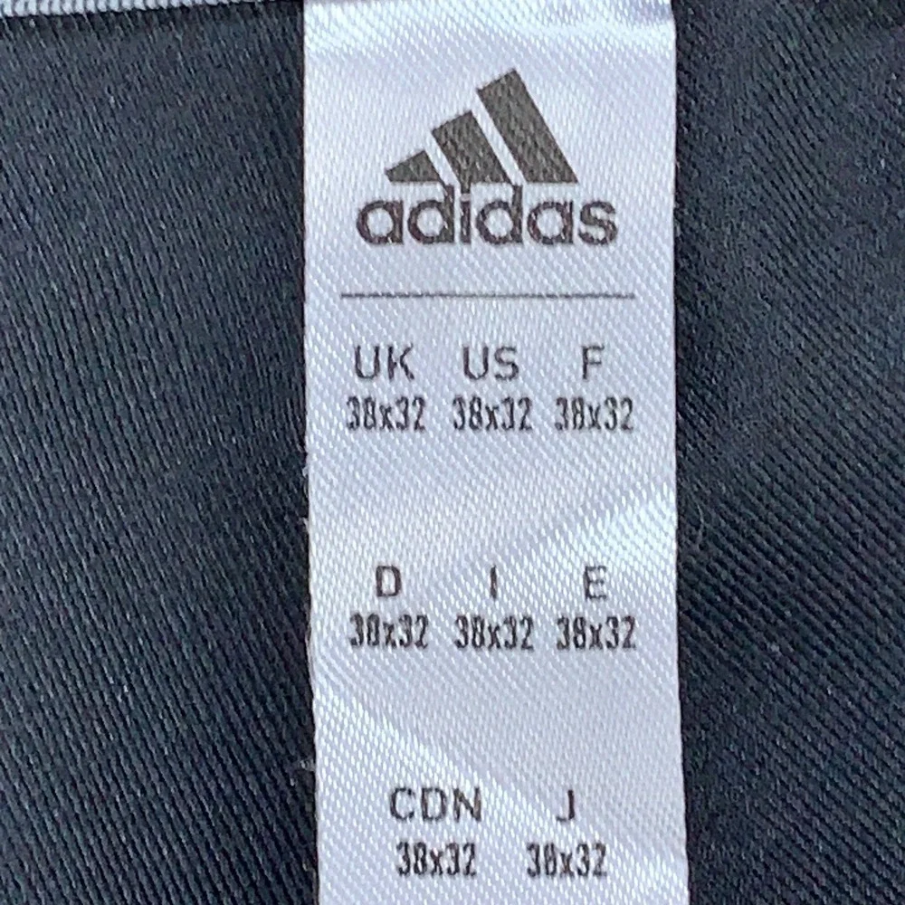Adidas Ultimate 365 Golf Pants Mens 38x32 Black Performance Stretch HA 9139